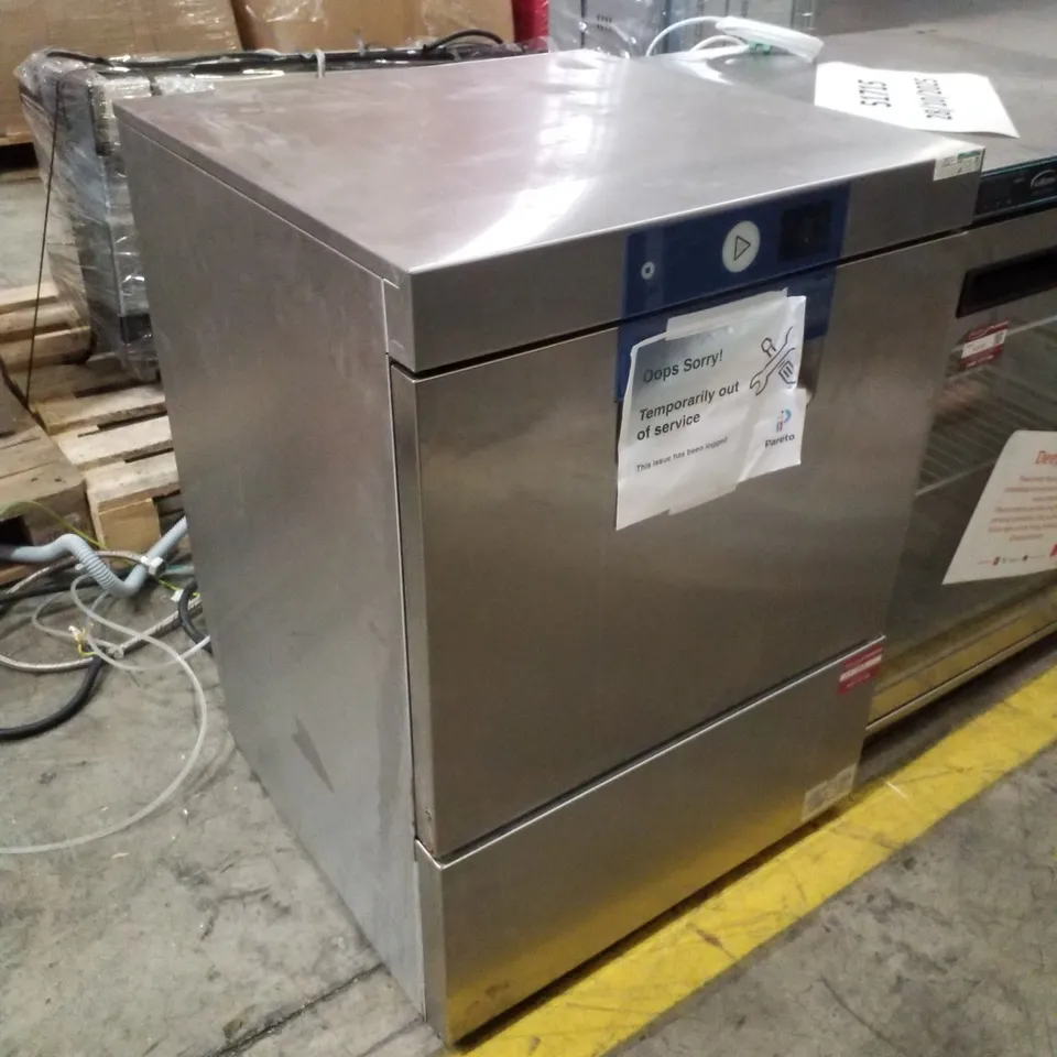 HOBART FXS-10B 18 PLATE UNDERCOUNTER DISHWASHER