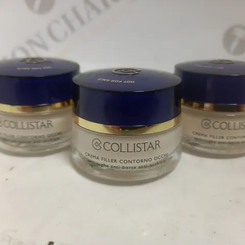 BOX OF APPROX 12 X 15ML COLLISTAR CREMA FILLER CONTORNO OCCHI