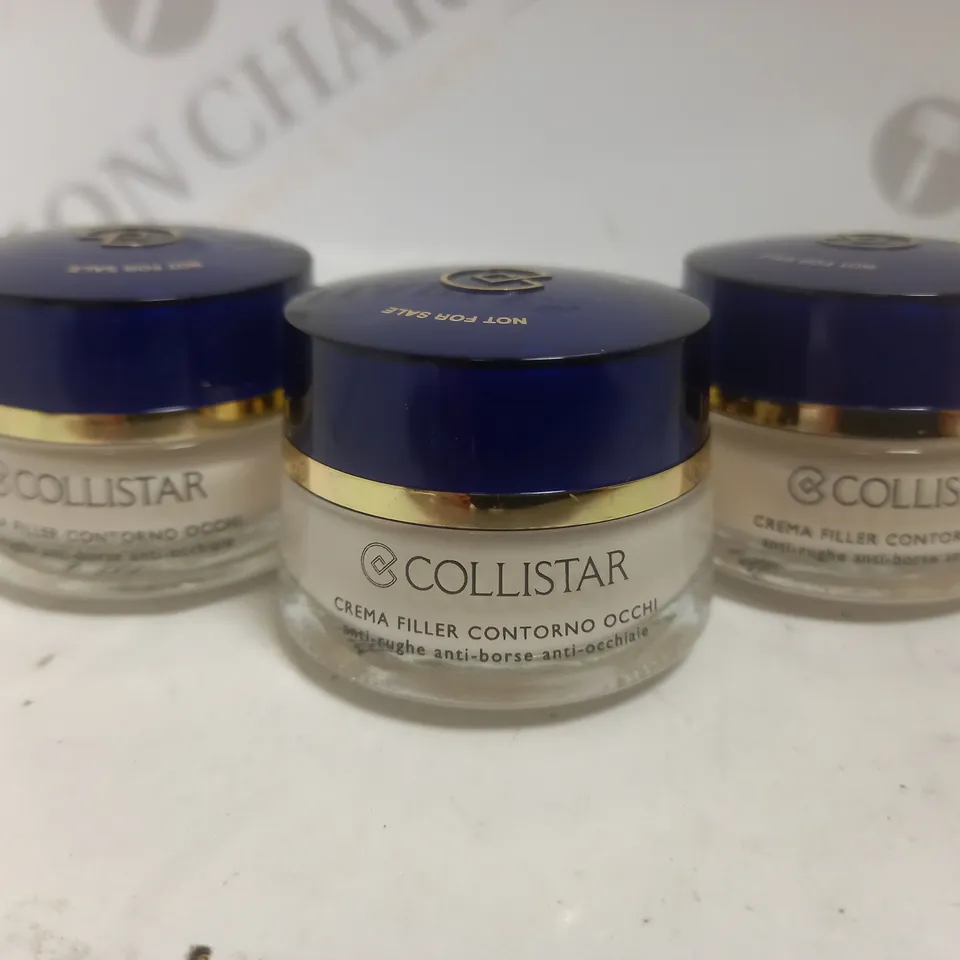 BOX OF APPROX 12 X 15ML COLLISTAR CREMA FILLER CONTORNO OCCHI 
