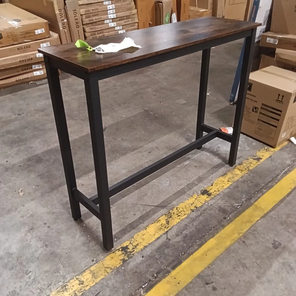 BREAKFAST BAR TABLE BROWN