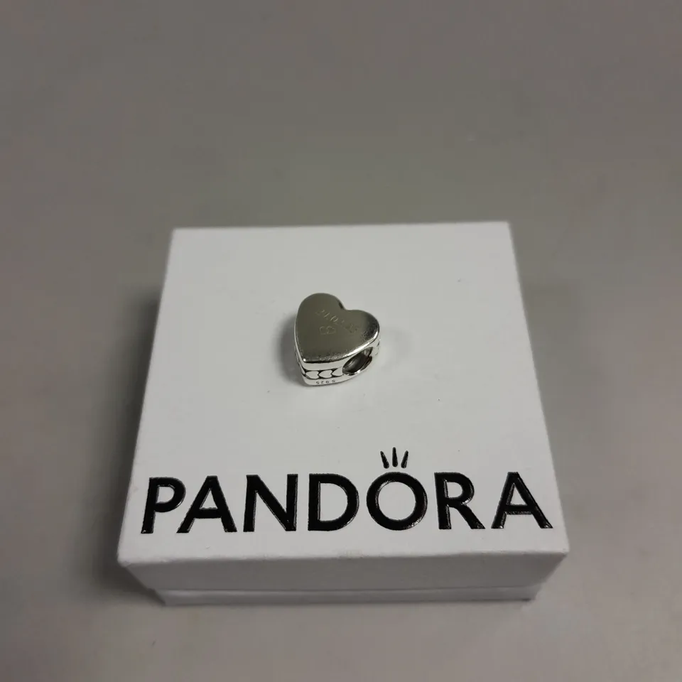 PANDORA PERSONALISED HEART PENDANT CHARM 