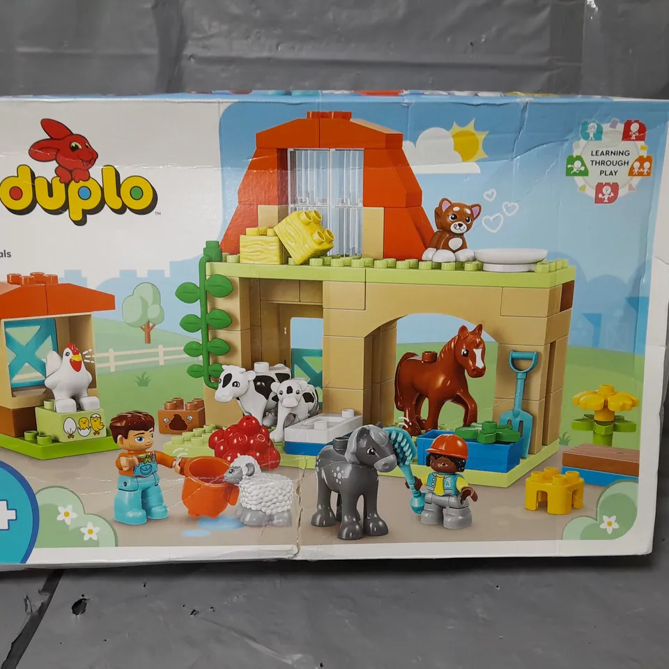 BOXED LEGO DUPLO CARING FOR ANIMALS GAME - 10416