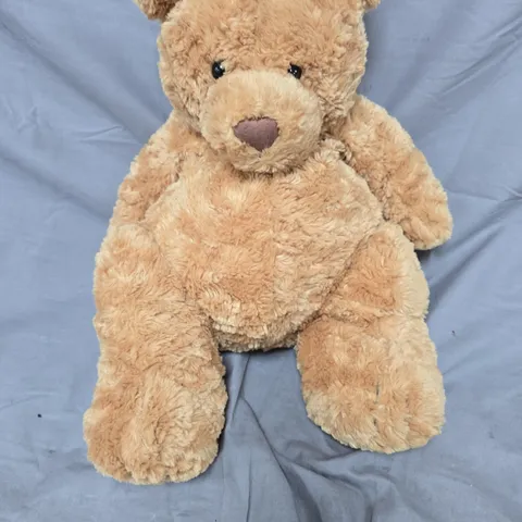 LARGE BEIGE TEDDY BEAR PLUSH TOY