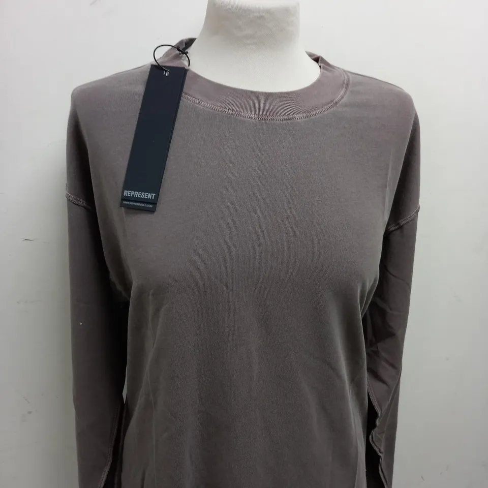 REPRESENT INITIAL LS T-SHIRT SIZE M