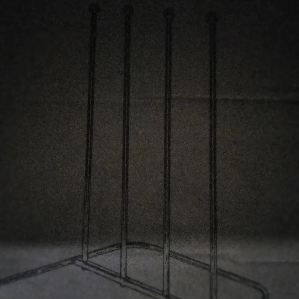 STEEL BLACK 2 PAIRS BOOT RACK STAND 