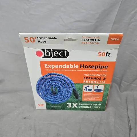 BOXED OBJECT EXPANDABLE HOSEPIPE IN BLUE (50FT)