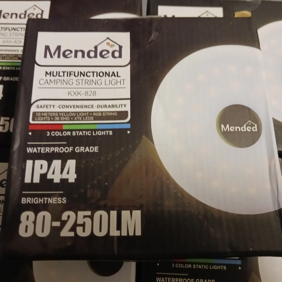 LOT OF 5 MENDED MULTIFUNCTIONAL CAMPING STRING LIGHTS