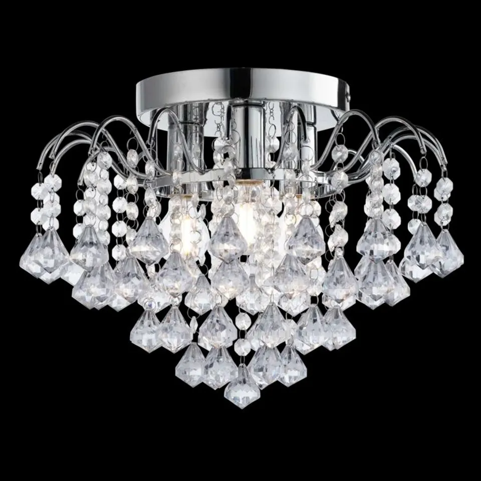 BOXED HINKLE FLUSH MOUNT