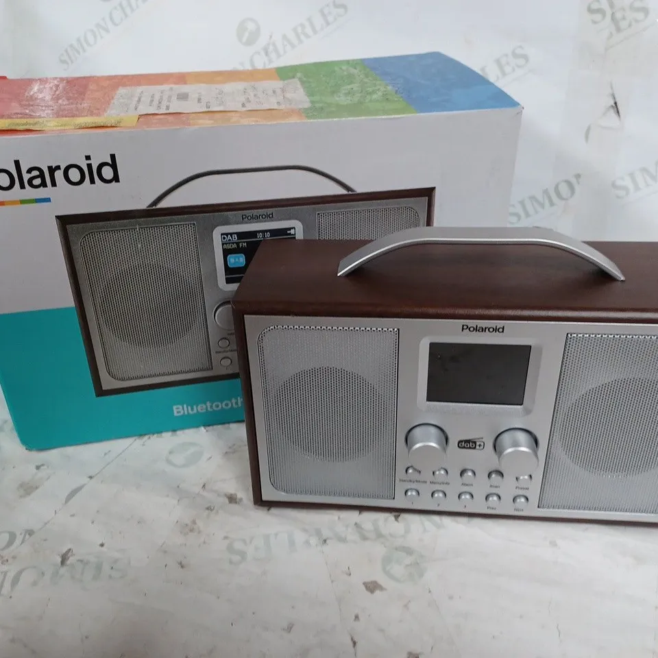 POLAROID BLUETOOTH DAB+/FM RADIO
