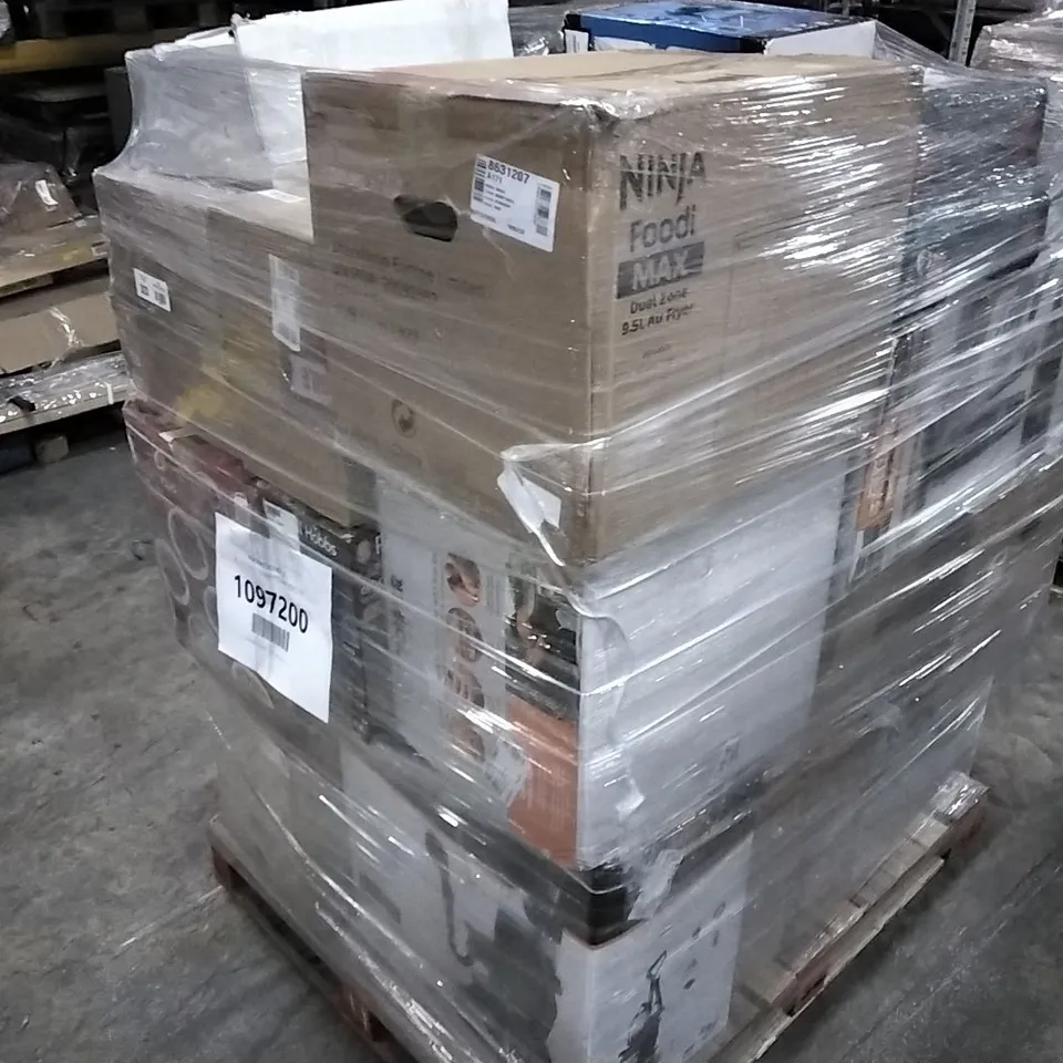 PALLET OF APPROXIMATELY 27 UNPROCESSED RAW RETURN HOUSEHOLD AND ELECTRICAL GOODS TO INCLUDE;