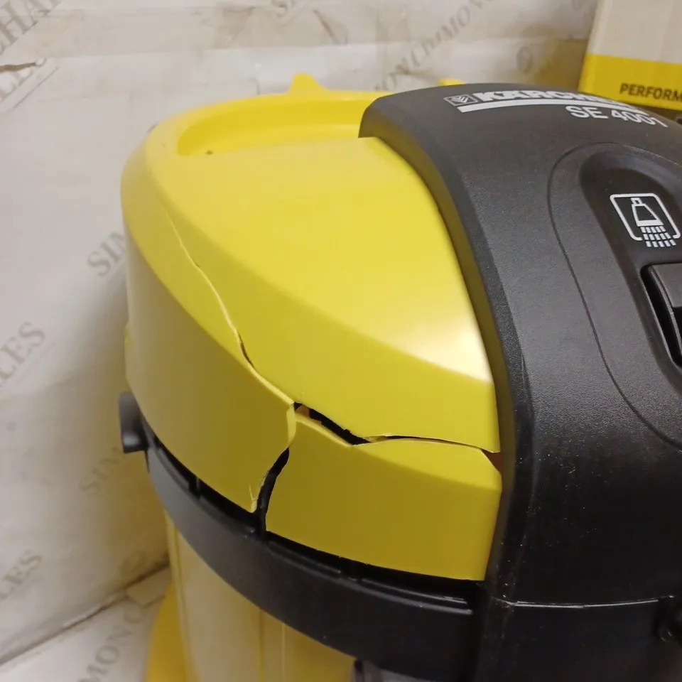 KARCHER SE4001 SPRAY EXTRACTION CLEANER