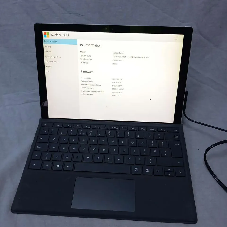 MICROSOFT SURFACE PRO 4 128GB