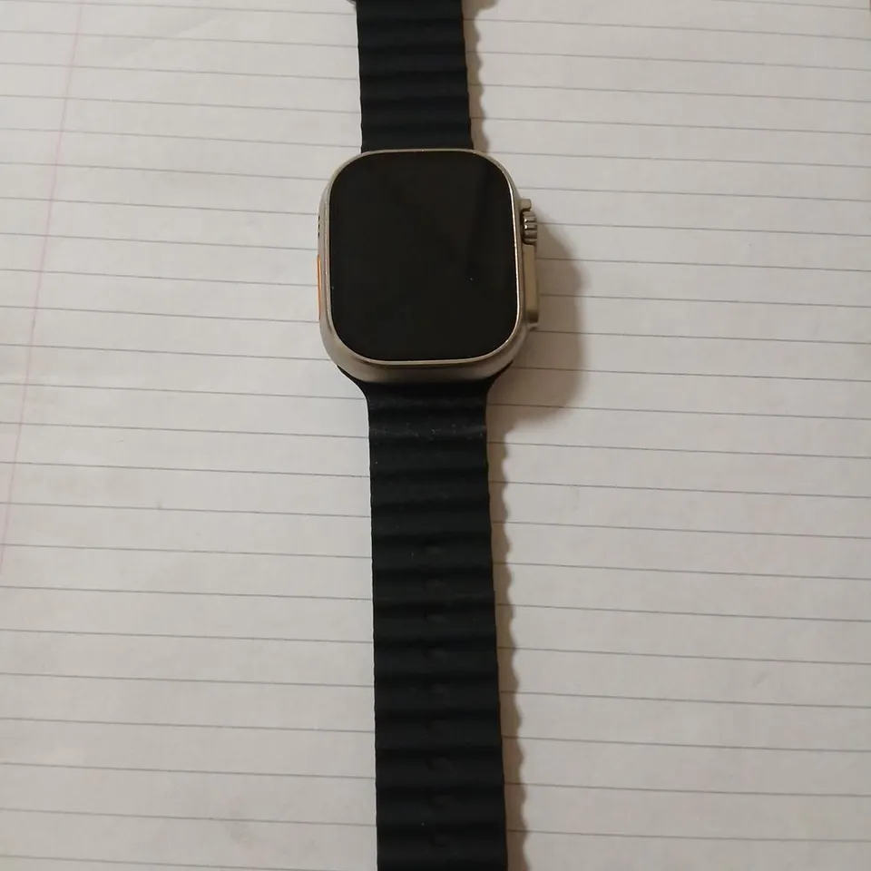 WATCH ULTRA 49MM TITANIUM CASE WITH BLACK SPORT BAND