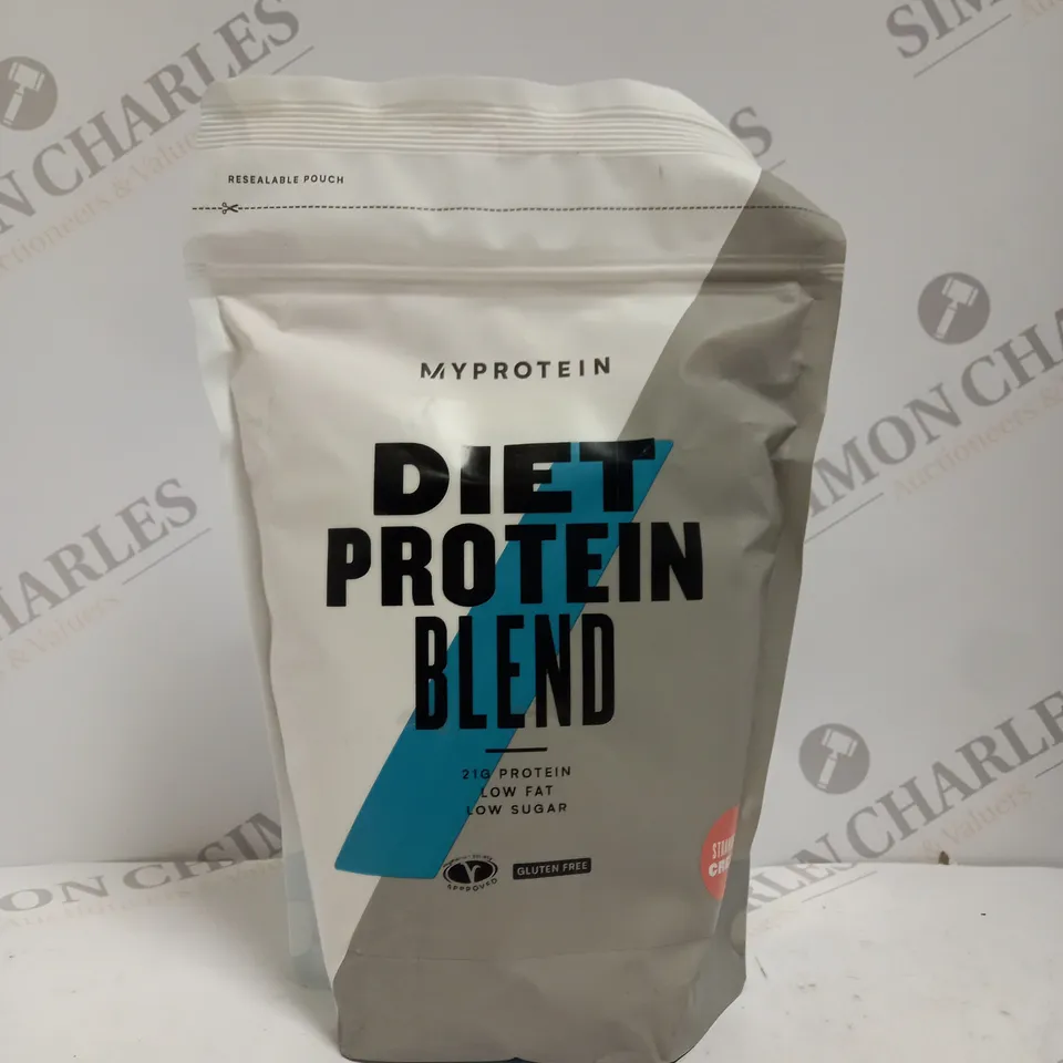 SEALED MYPROTEIN DIET PROTEIN BLEND - 500G STRAWBERRY CREAM 
