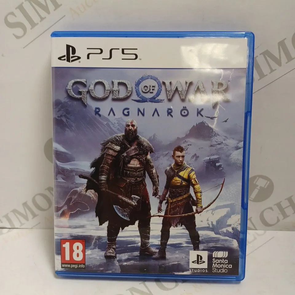GOD OF WAR RAGNAROK GAME FOR PS5
