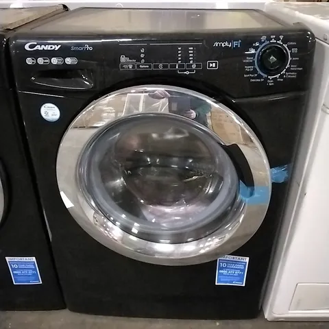 CANDY SMART PRO 10KG FREESTANDING WASHING MACHINE IN BLACK - CSO14103TWCBE