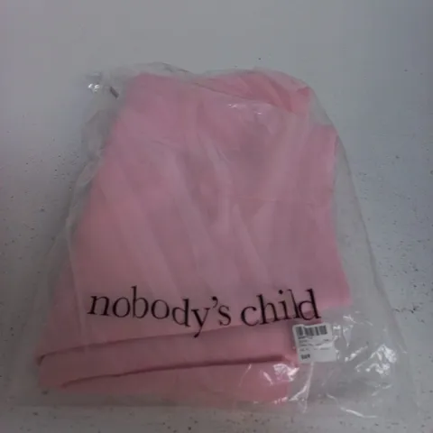 NOBODY'S CHILD PINK TAILORED SHORTS - UK 14