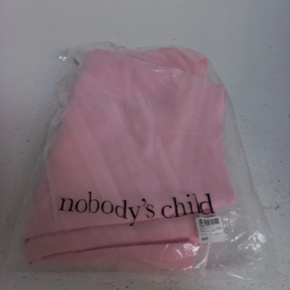 NOBODY'S CHILD PINK TAILORED SHORTS - UK 14