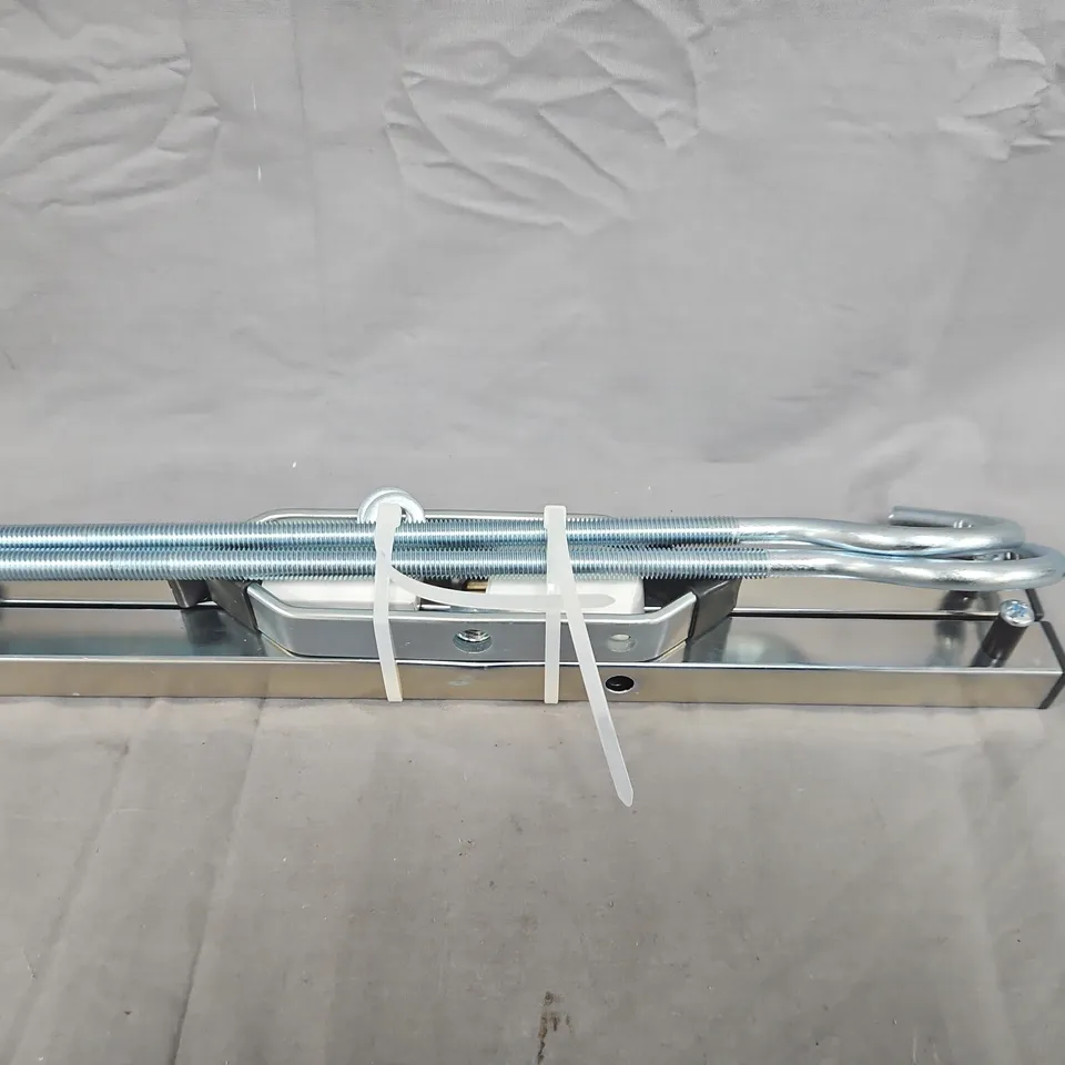 CHROME METAL FRAMED HARDWARE FIXTURE 