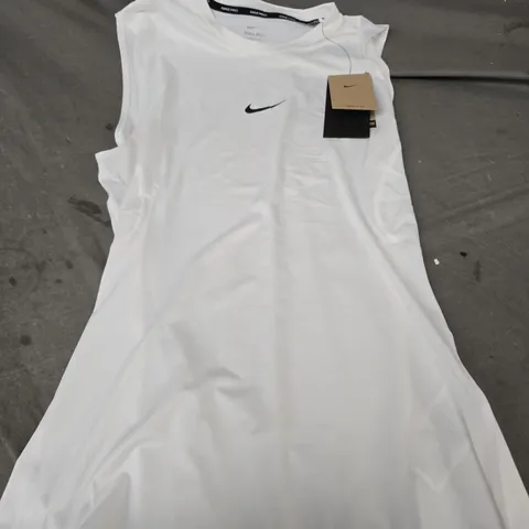 WOMENS NIKE LOGO WORKOUT VEST - SIZE M