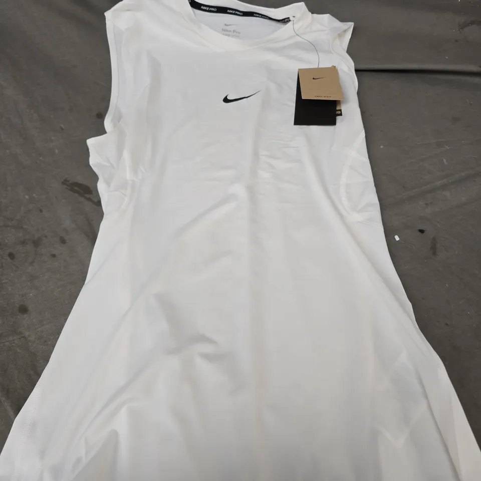 WOMENS NIKE LOGO WORKOUT VEST - SIZE M