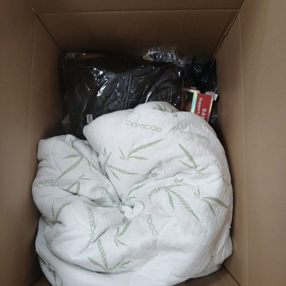 LARGE QUANTITY OF ASSORTED ITEMS TO INCLUDE DEHUMIDIFIER POUCH, SUPPORT & POSTURE BRA, LONDON FRAGRANCE FOR HIM, ETC - COLLECTION ONLY