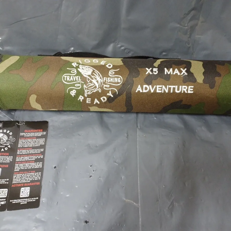 RIGGED AND READY X5 MAX ADVENTURE FISHING ROD