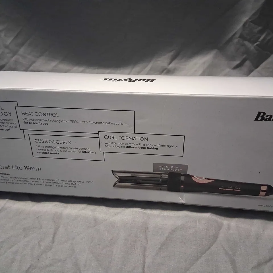 BOXED BABYLISS CURL SECRET LITE 19MM – MODEL C1031U