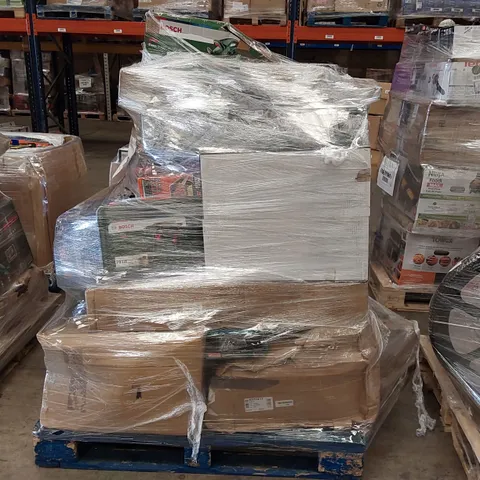 PALLET OF APPROXIMATELY 27 UNPROCESSED RAW RETURN HOUSEHOLD AND ELECTRICAL GOODS TO INCLUDE;