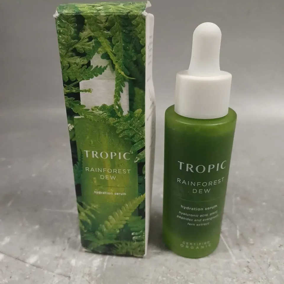 BOXED TROPIC RAINFOREST DEW HYDRATION SERUM 30ML