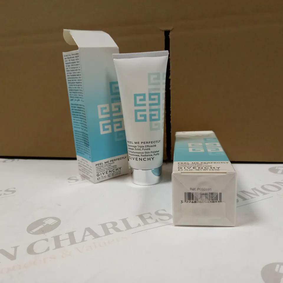 LOT OF APPROX 2 GIVENCHY PEEL ME PERFECTLY SKIN POLISHER - 75ML