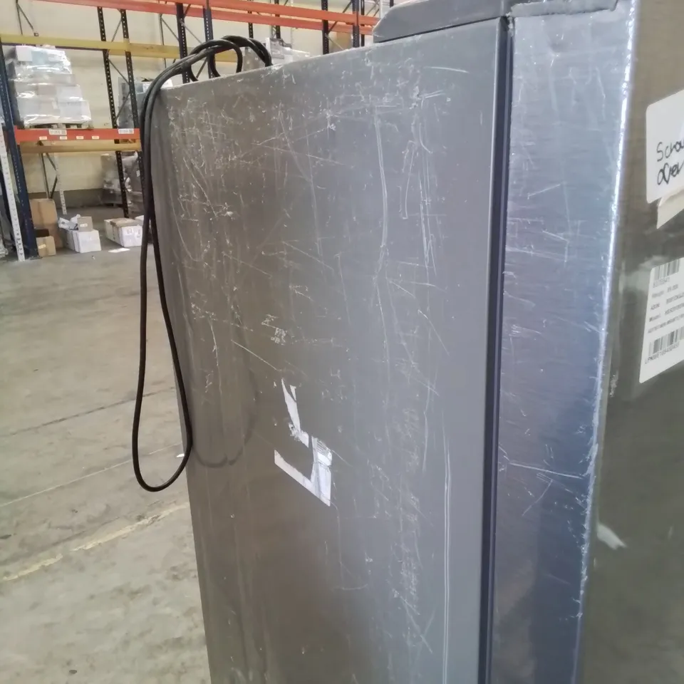HAIER FREESTANDING AMERICAN STYLE FRIDGE FREEZER IN SILVER-COLLECTION ONLY-