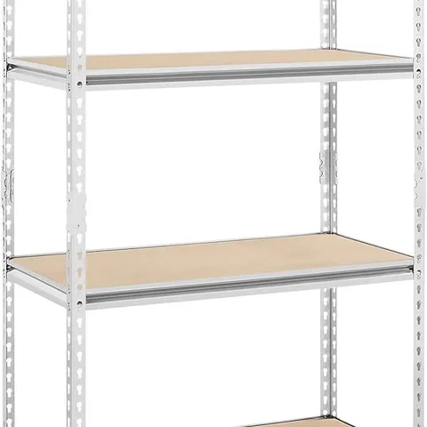 BOXED 91CM W STEEL SHELVING UNIT
