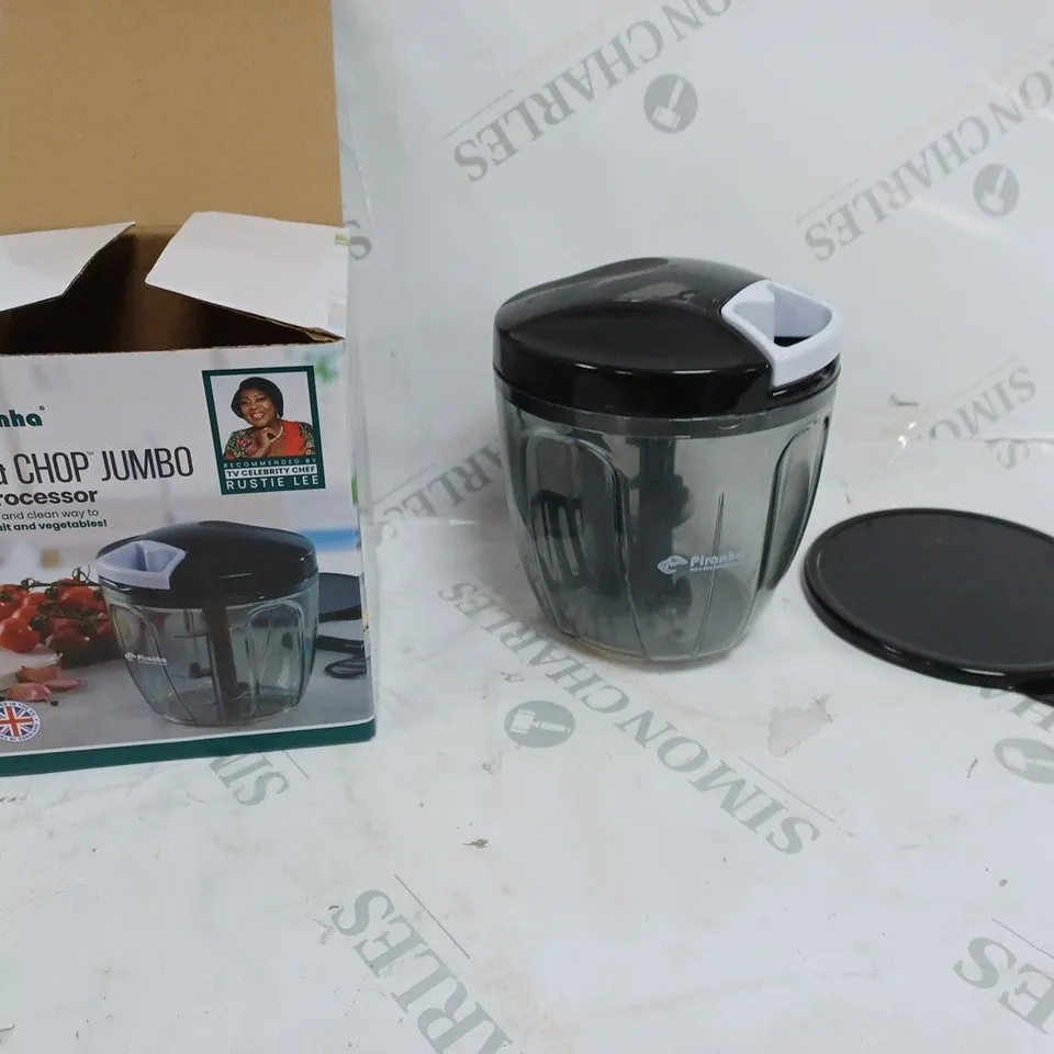 PIRANHA PULL AND CHOP JUMBO FOOD PROCESSOR X3 