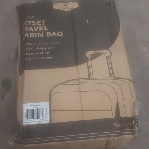 BOXED LUGG 15-INCH JETSET TRAVEL CABIN BAG