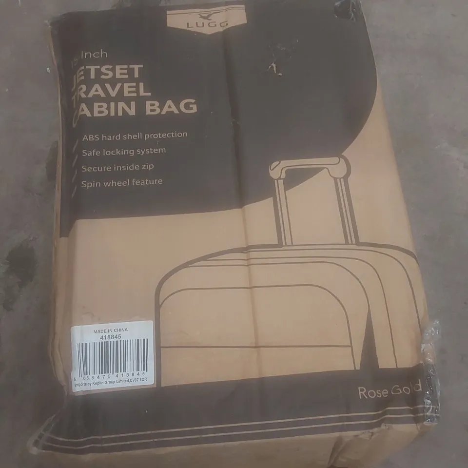 BOXED LUGG 15-INCH JETSET TRAVEL CABIN BAG 