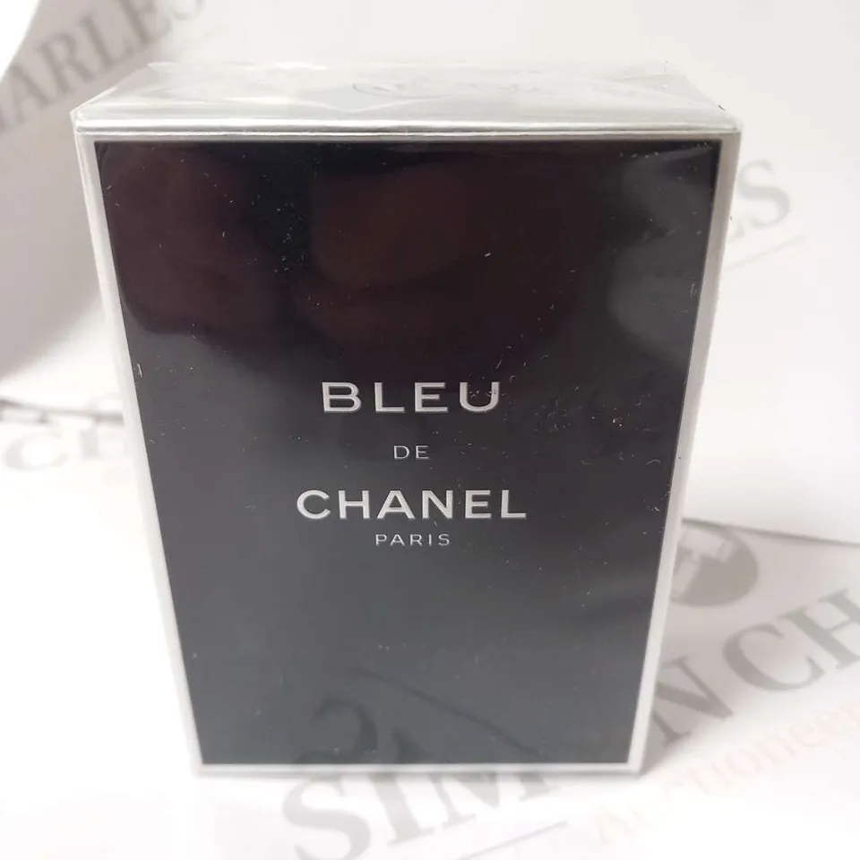 BOXED AND SEALED BLUE DE CHANEL PARIS POUR HOMME EAU DE TOILETTE 50 ML 