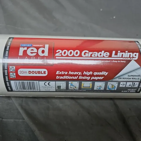 ERFURT RED LABEL 2000 GRADE LINING 