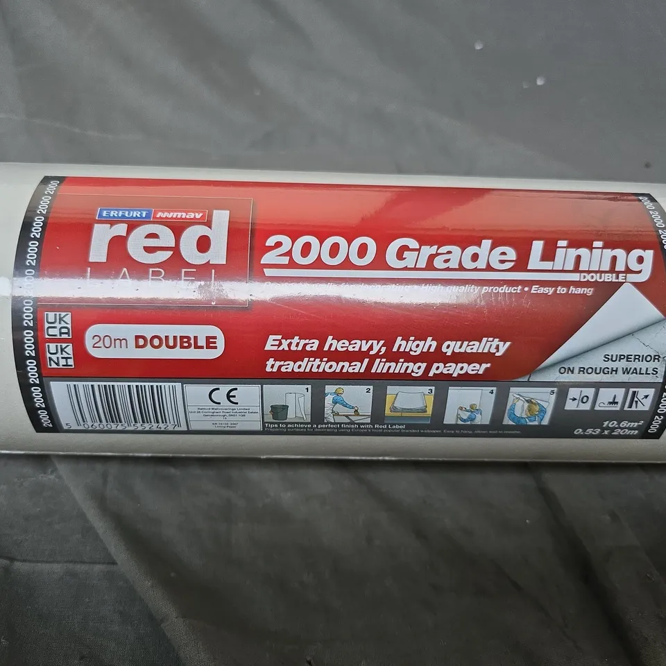 ERFURT RED LABEL 2000 GRADE LINING 