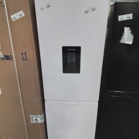 SWAN 50/50 FRIDGE FREEZER WITH UNPLUMBED WARER DISPENSER IN WHITE