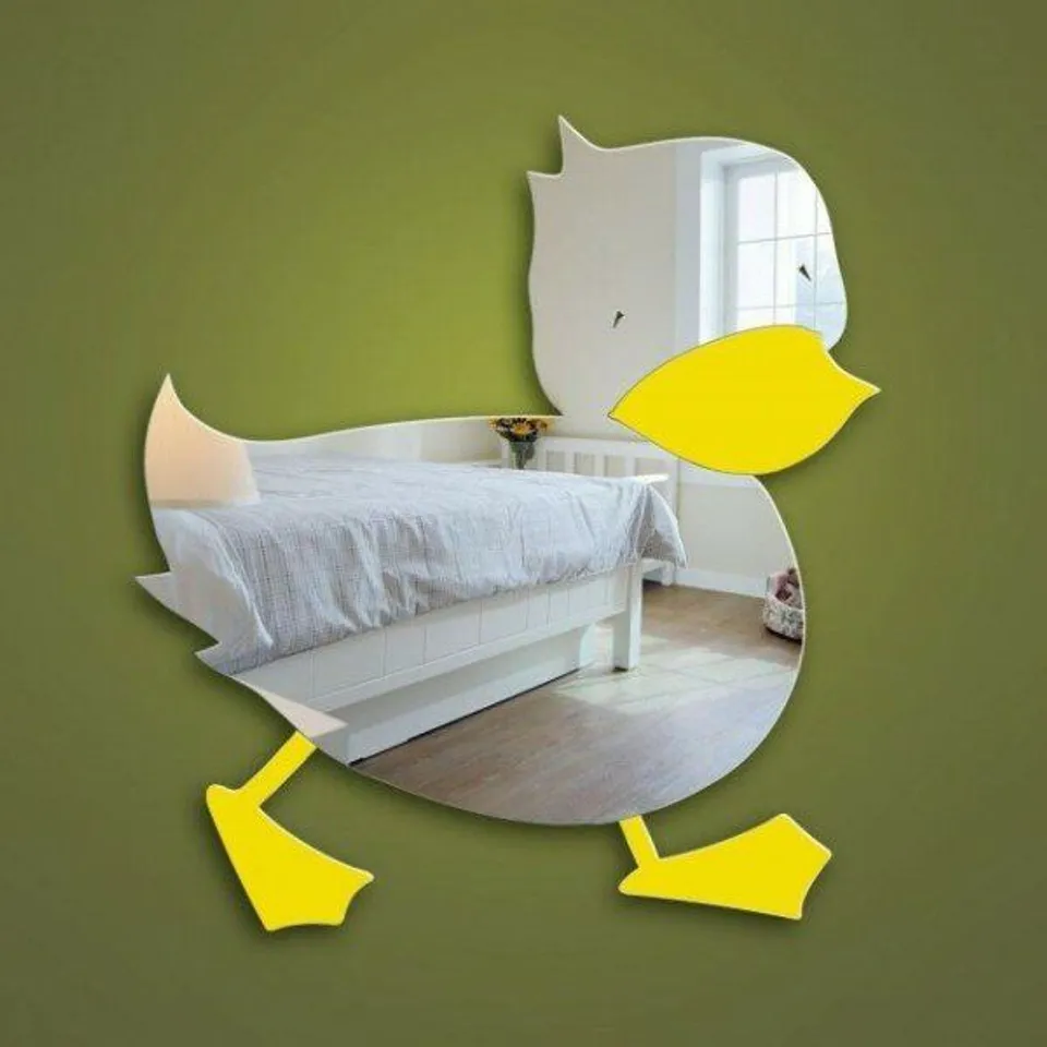 BOXED DUCK MIRROR - 41CM X 45CM X 0.3CM