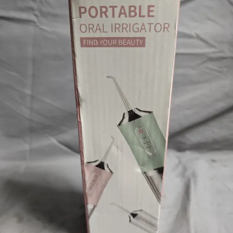 BOXED PORTABLE ORAL IRRIGATOR 