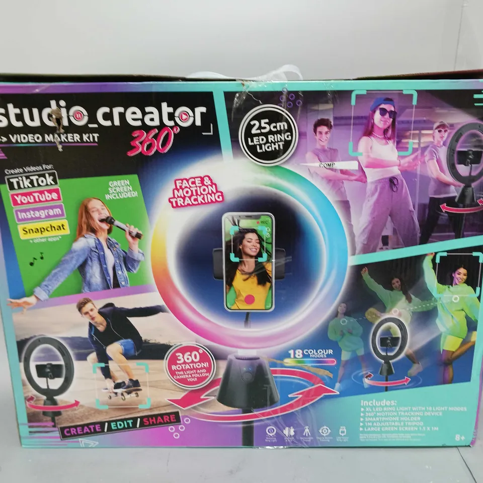 STUDIO CREATOR 360 VIDEO MAKER KIT 