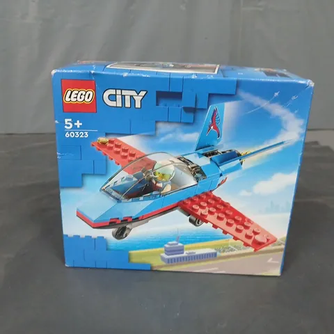 LEGO CITY 60323 BLUE & RED AIRCRAFT – BOXED