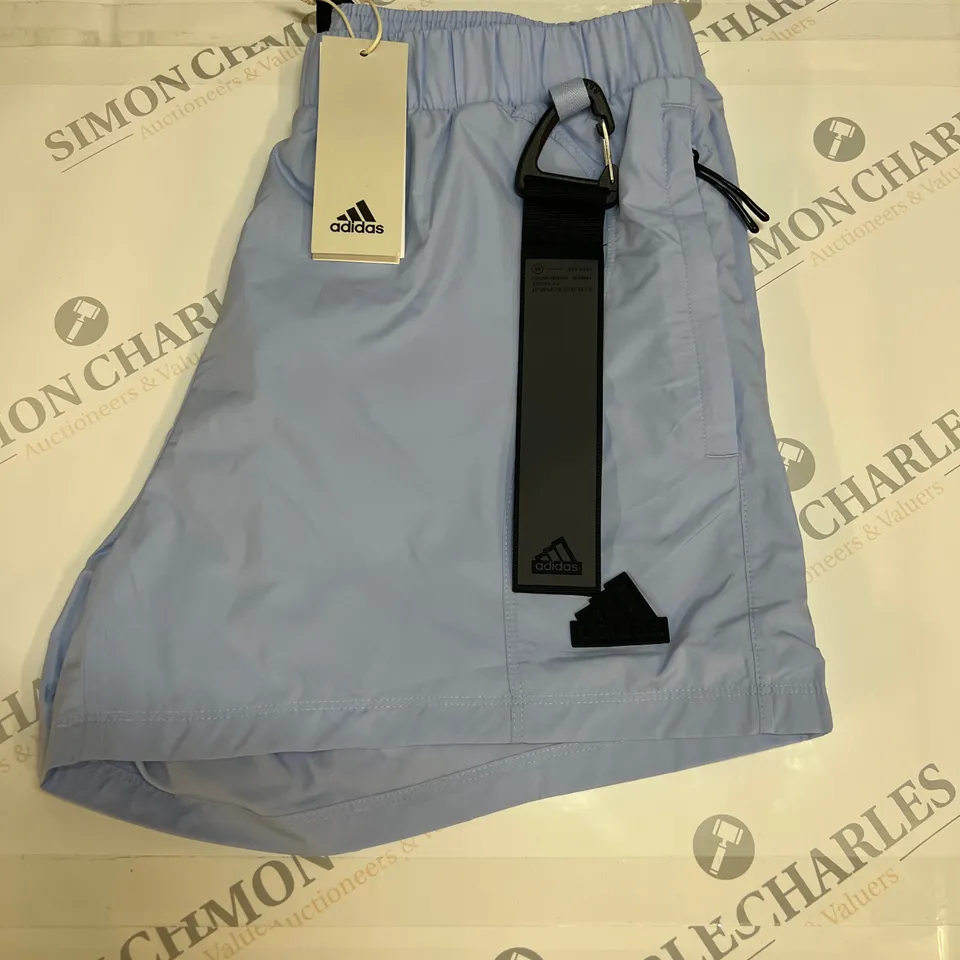 ADIDAS SPORTS SHORTS IN LILAC SIZE S