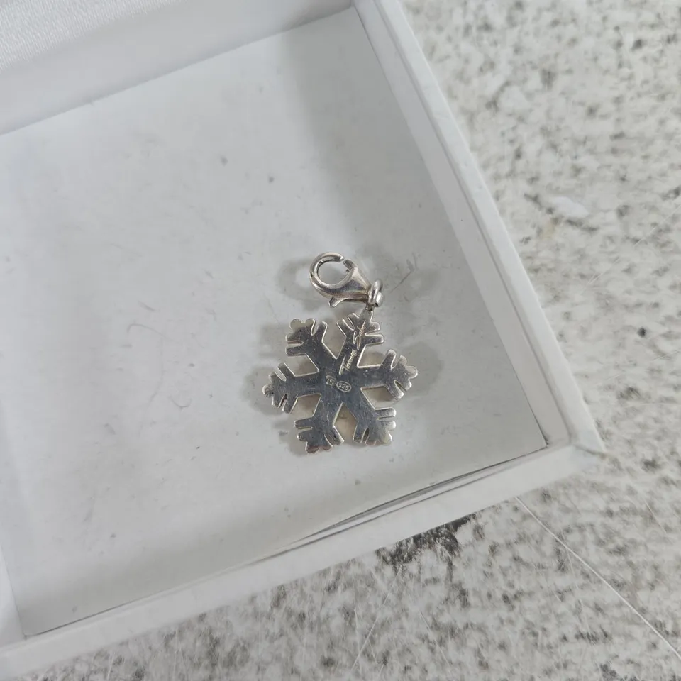 THOMAS SABO SNOWFLAKE CHARM – STERLING SILVER