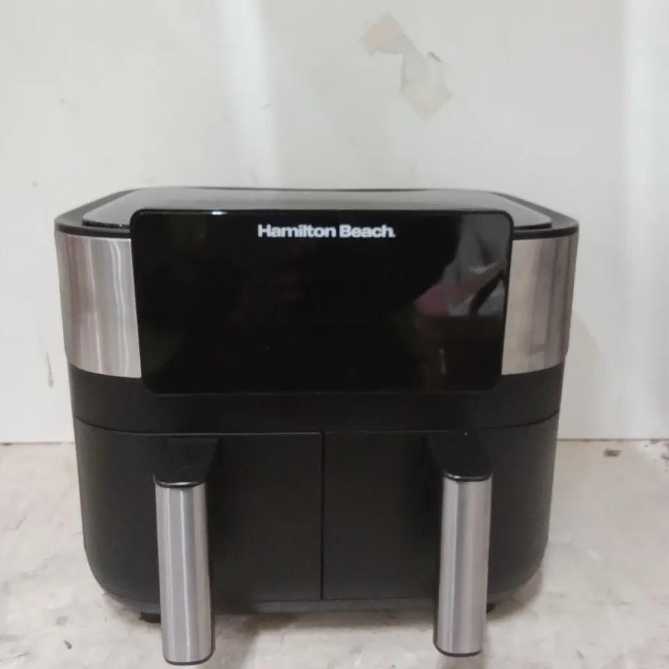 BOXED HAMILTON BEACH HEALTHY COOK DUAL AIR FRYER