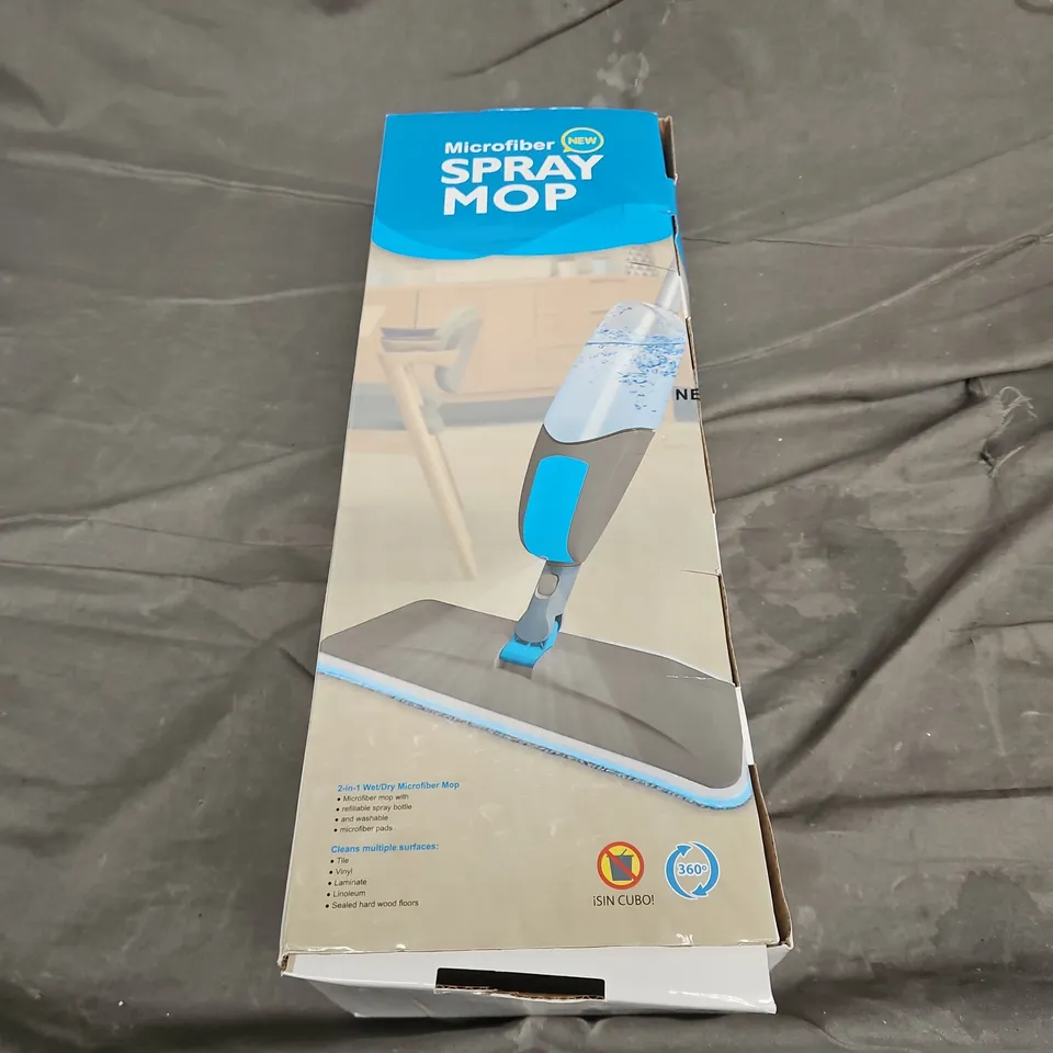 BOXED MICROFIBE SPRAY MOP