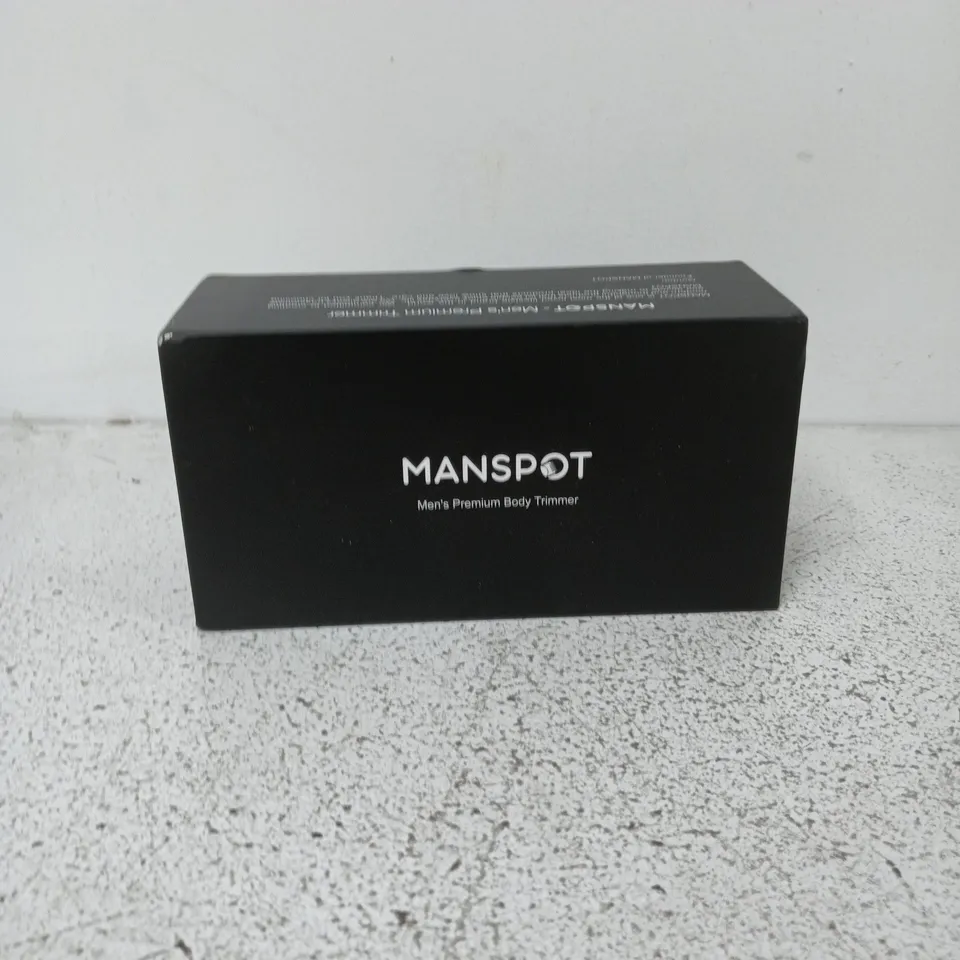 MANSPOT MEN'S PREMIUM BODY TRIMMER – BOXED