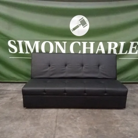 BRAND NEW BOXED BRITANNIA SOFA BED - BLACK (1 BOX)